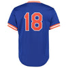 Image of Darryl Strawberry New York Mets Mitchell &amp; Ness Cooperstown Mesh Batting Practice Jersey - Royal 2019