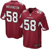Image of Daryl Washington Arizona Cardinals Game Jersey - Cardinal 2019