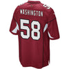 Image of Daryl Washington Arizona Cardinals Game Jersey - Cardinal 2019
