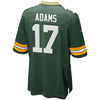 Image of Davante Adams Green Bay Packers Team Game Jersey - Green 2019