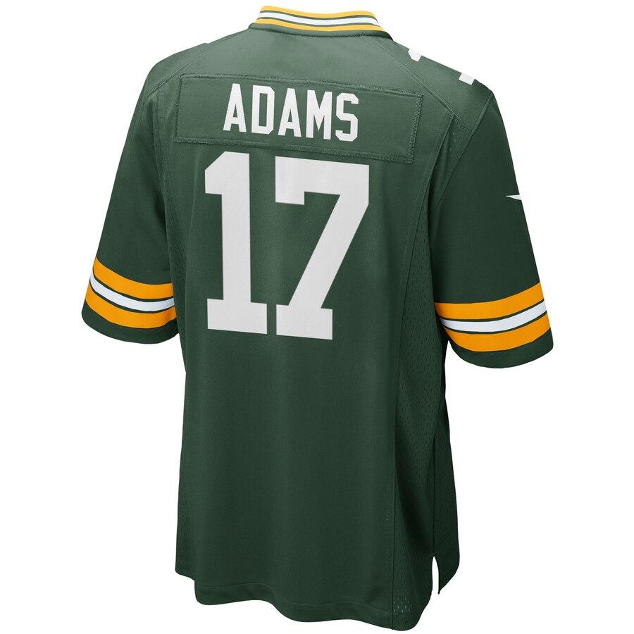 Davante Adams Green Bay Packers Youth Team Color Game Jersey - Green 2019
