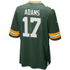 Image of Davante Adams Green Bay Packers Youth Team Color Game Jersey - Green 2019