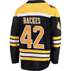 Image of David Backes Boston Bruins Youth Breakaway Player Jersey - Black 2019