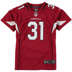 David Johnson Arizona Cardinals Girls Youth Game Jersey - Cardinal 2019