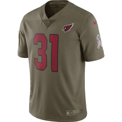 David Johnson Arizona Cardinals Salute To Service Limited Jersey - Olive 2019