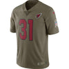 Image of David Johnson Arizona Cardinals Salute To Service Limited Jersey - Olive 2019