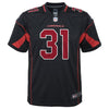 Image of David Johnson Arizona Cardinals Youth Color Rush Game Jersey - Black 2019