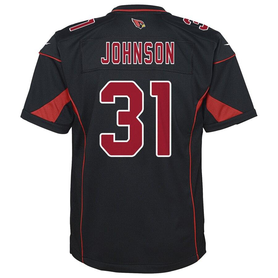David Johnson Arizona Cardinals Youth Color Rush Game Jersey - Black 2019