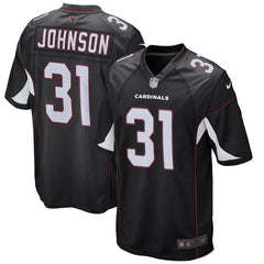 David Johnson Arizona Cardinals Youth Game Jersey - Black 2019
