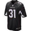 Image of David Johnson Arizona Cardinals Youth Game Jersey - Black 2019