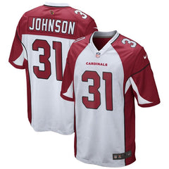 David Johnson Arizona Cardinals Youth Game Jersey - White 2019