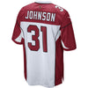 Image of David Johnson Arizona Cardinals Youth Game Jersey - White 2019