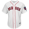 Image of David Ortiz Boston Red Sox Majestic Cool Base Jersey with Retirement Patch - White 2019