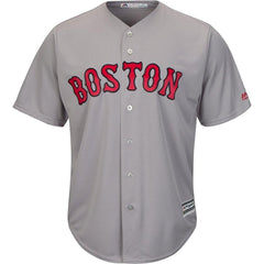 David Ortiz Boston Red Sox Majestic Cool Base Player Jersey - Gray 2019