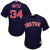 Image of David Ortiz Boston Red Sox Majestic Cool Base Player Jersey - Navy 2019