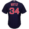 Image of David Ortiz Boston Red Sox Majestic Cool Base Player Jersey - Navy 2019