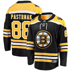 David Pastrnak Boston Bruins Youth Breakaway Player Jersey - Black 2019
