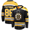 Image of David Pastrnak Boston Bruins Youth Breakaway Player Jersey - Black 2019