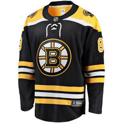 David Pastrnak Boston Bruins Youth Breakaway Player Jersey - Black 2019
