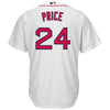 Image of David Price Boston Red Sox Majestic Official Cool Base Player Jersey - White 2019