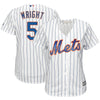 Image of David Wright New York Mets Majestic Women's Cool Base Jersey - White 2019