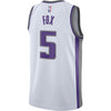 Image of De'Aaron Fox Sacramento Kings Replica Swingman Jersey - Association Edition – White 2019