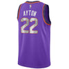 Image of DeAndre Ayton Phoenix Suns City Edition Swingman Jersey – Purple 2019
