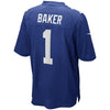 Image of Deandre Baker New York Giants 2019 NFL Draft First Round Pick Game Jersey – Royal 2019