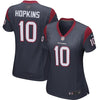 Image of DeAndre Hopkins Houston Texans Women's Player Game Jersey – Navy 2019