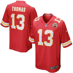 De'Anthony Thomas Kansas City Chiefs Youth Team Color Game Jersey - Red 2019