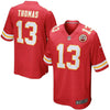Image of De'Anthony Thomas Kansas City Chiefs Youth Team Color Game Jersey - Red 2019
