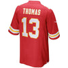 Image of De'Anthony Thomas Kansas City Chiefs Youth Team Color Game Jersey - Red 2019