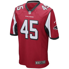 Deion Jones Atlanta Falcons Game Jersey - Red 2019