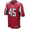 Image of Deion Jones Atlanta Falcons Game Jersey - Red 2019