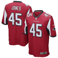 Deion Jones Atlanta Falcons Game Jersey - Red 2019