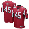 Image of Deion Jones Atlanta Falcons Game Jersey - Red 2019