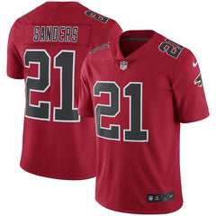 Deion Sanders Atlanta Falcons Color Rush Vapor Untouchable Retired Player Limited Jersey – Red 2019
