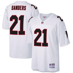 Deion Sanders Atlanta Falcons Mitchell &amp; Ness 1992 Replica Retired Player Jersey - White 2019