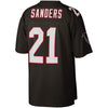 Image of Deion Sanders Atlanta Falcons Mitchell &amp; Ness 1992 Retired Player Vintage Replica Jersey - Black 2019
