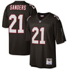 Image of Deion Sanders Atlanta Falcons Mitchell &amp; Ness 1992 Retired Player Vintage Replica Jersey - Black 2019