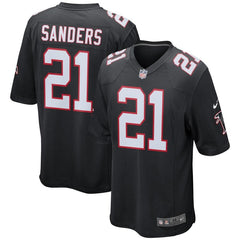 Deion Sanders Atlanta Falcons Retired Player Game Jersey - Black 2019