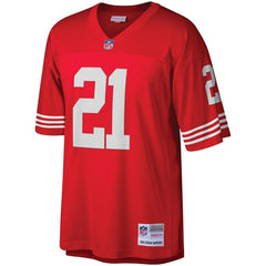 Deion Sanders San Francisco 49ers Mitchell & Ness Retired Player Vintage Replica Jersey - Scarlet 2019