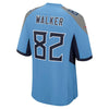 Image of Delanie Walker Tennessee Titans New Game Jersey – Light Blue 2019