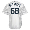 Image of Dellin Betances New York Yankees Majestic Cool Base Player Jersey - White 2019