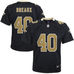 Delvin Breaux New Orleans Saints Youth Game Jersey - Black 2019