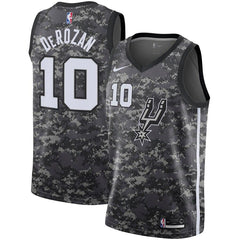 DeMar DeRozan San Antonio Spurs City Edition Swingman Jersey – Black 2019