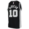 Image of DeMar DeRozan San Antonio Spurs Youth Swingman Jersey Black – Icon Edition 2019
