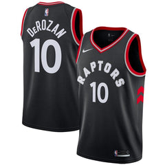 DeMar DeRozan Toronto Raptors Swingman Jersey - Statement Edition – Black 2019