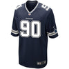 Image of Demarcus Lawrence Dallas Cowboys Game Jersey – Navy 2019