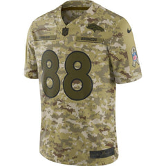 Demaryius Thomas Denver Broncos Salute to Service Limited Jersey – Camo 2019